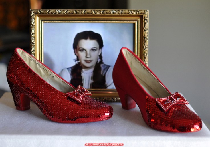 Ruby Slippers worn by Judy Garland