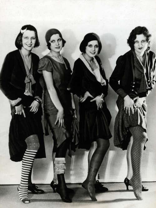 flapper stockings
